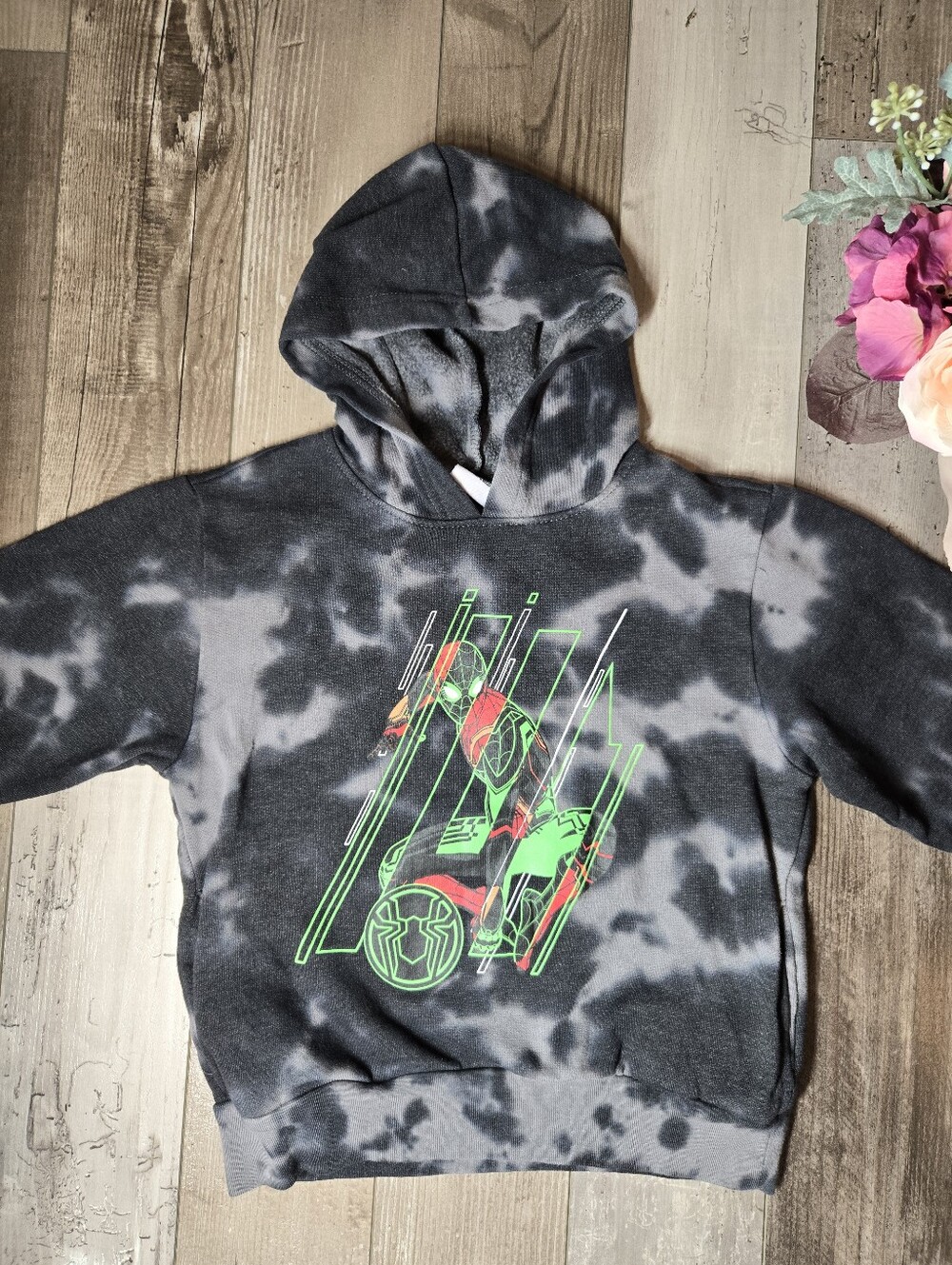 Marvel Studios Tie-Dye Hoodie Boys Size 4/5 XXS